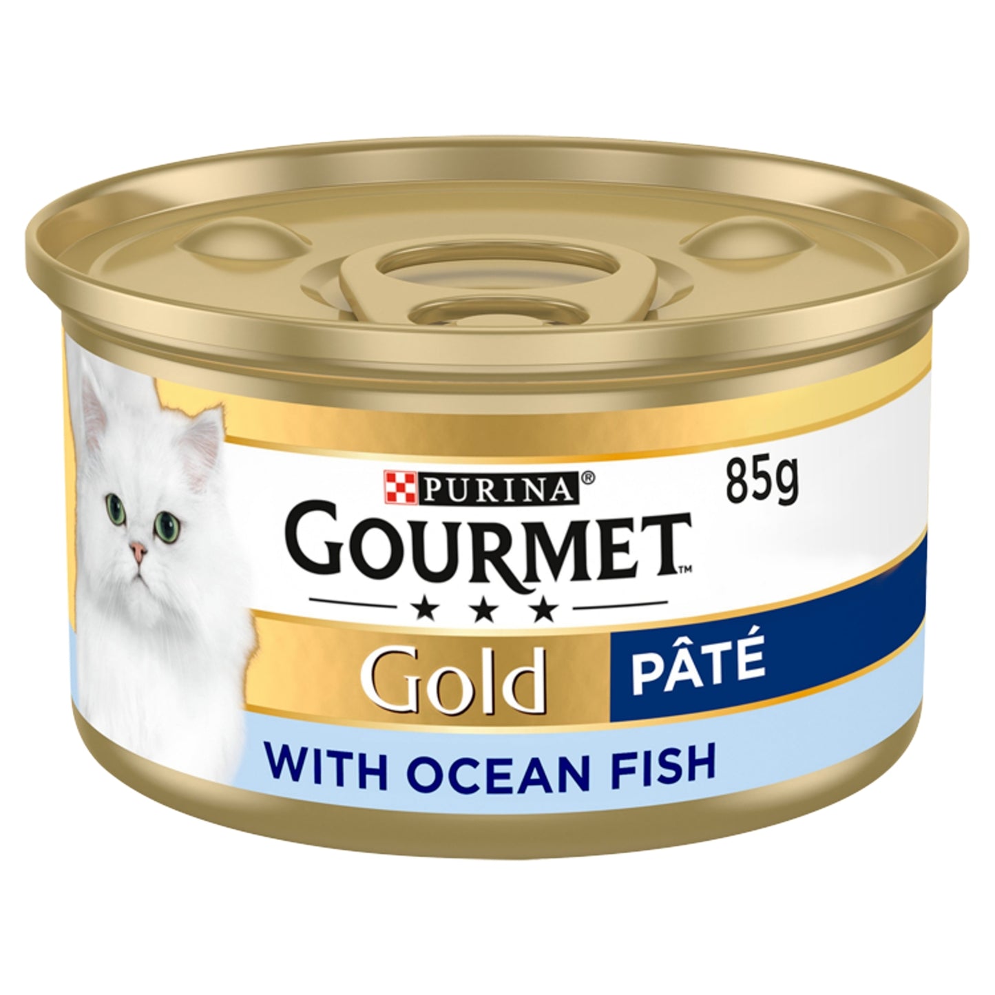 Gourmet Gold Pate Ocean Fish Wet Cat Food 85g