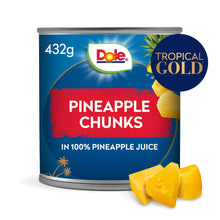 Dole Tropical Gold pineapple chunks in pineapple juice