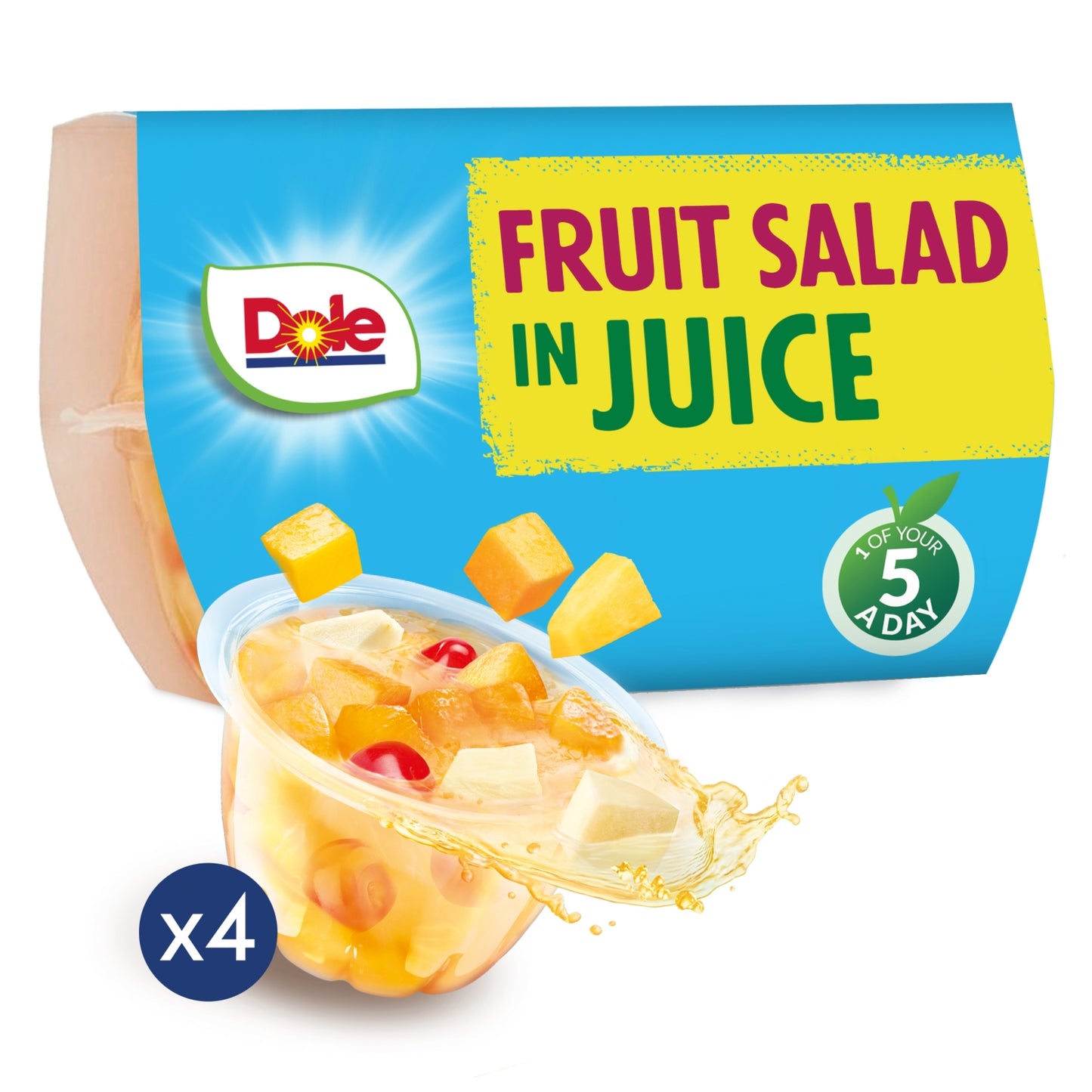 Dole Fruit Salad in Juice 4 x 113g (452g)