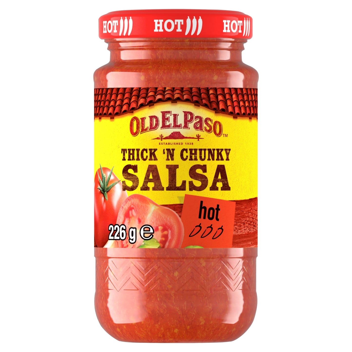 Old El Paso Thick 'N Chunky Hot Salsa 226g