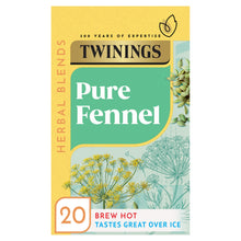 Twinings Pure Fennel 20 Tea Bags 40g