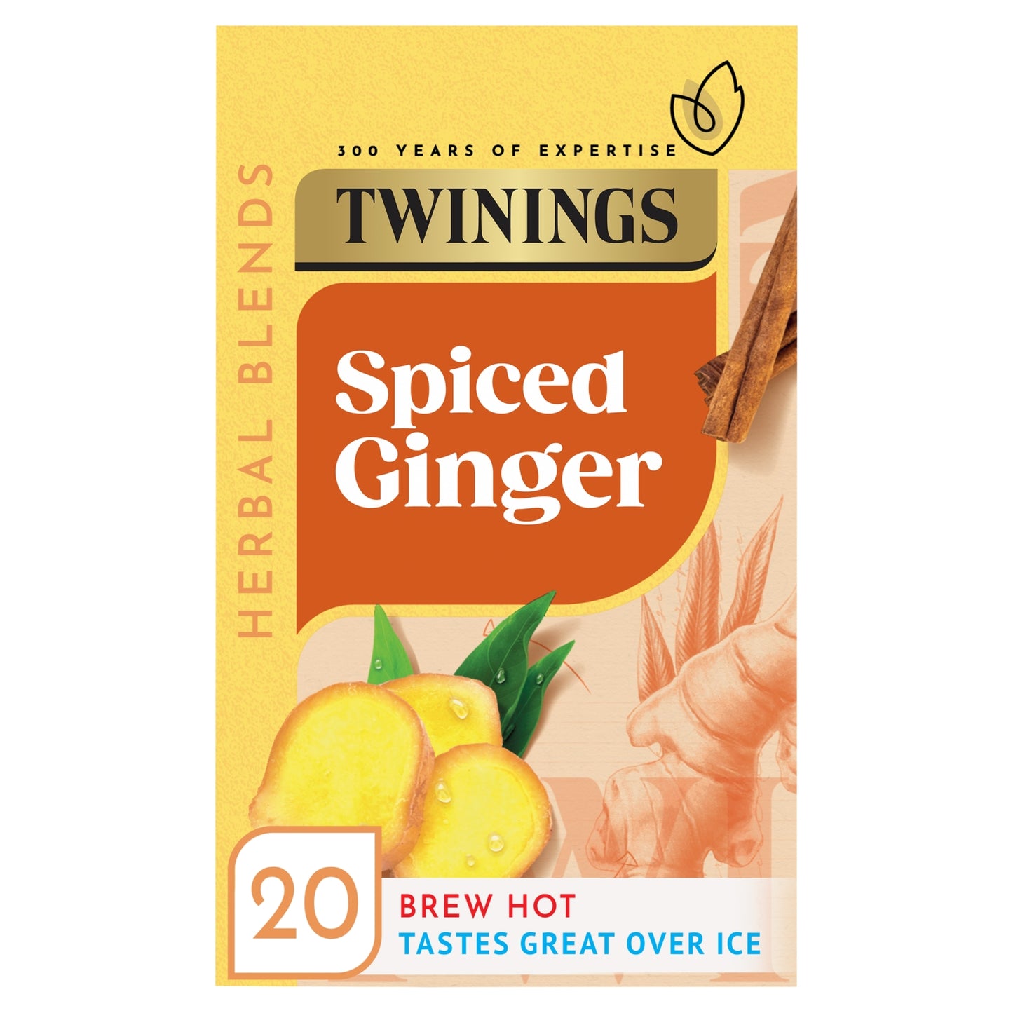 Twinings Spiced Ginger 20 Tea Bags 35g