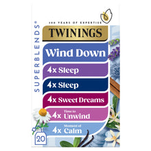 Twinings Superblends Wind Down Collection 20 Tea Bags 33.3g