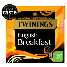 Twinings English Breakfast 120 Tea Bags 300g