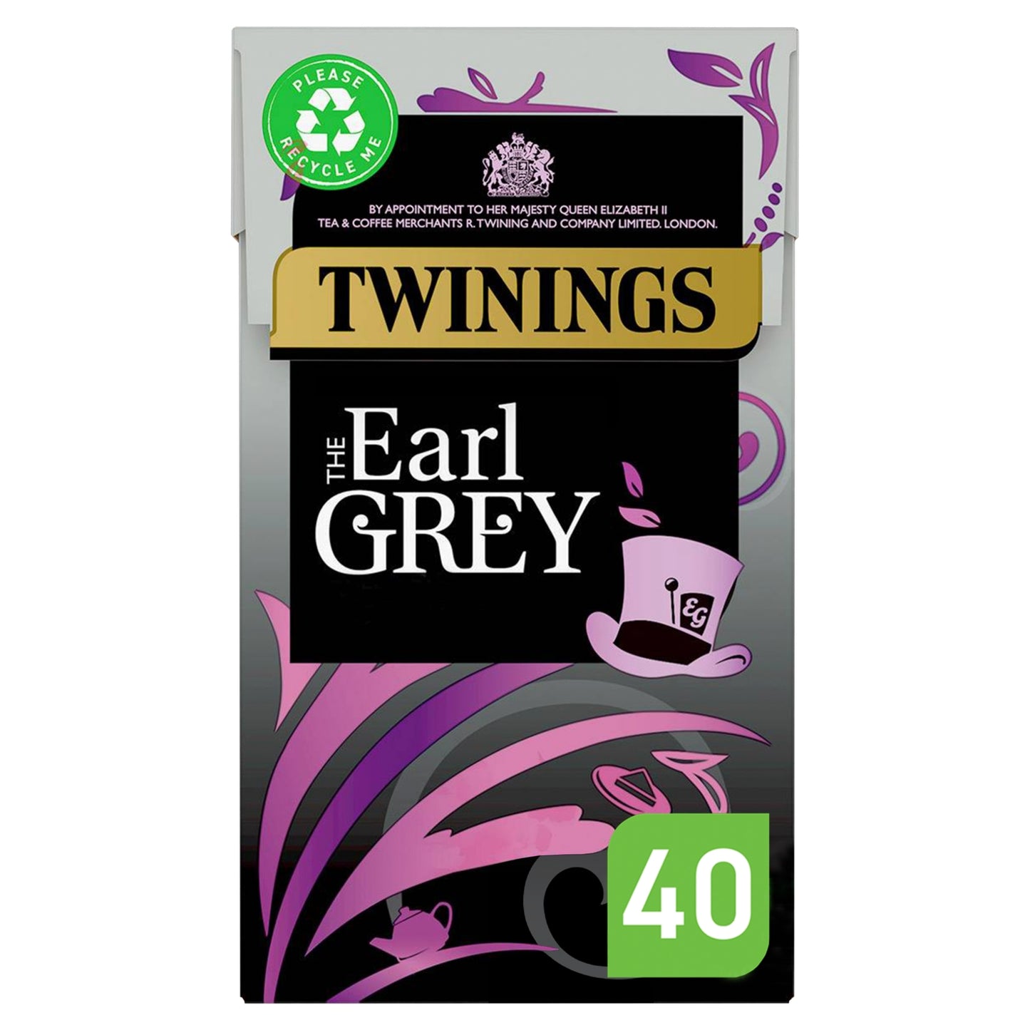 Twinings The Earl Grey 40 Tea Bags 100g