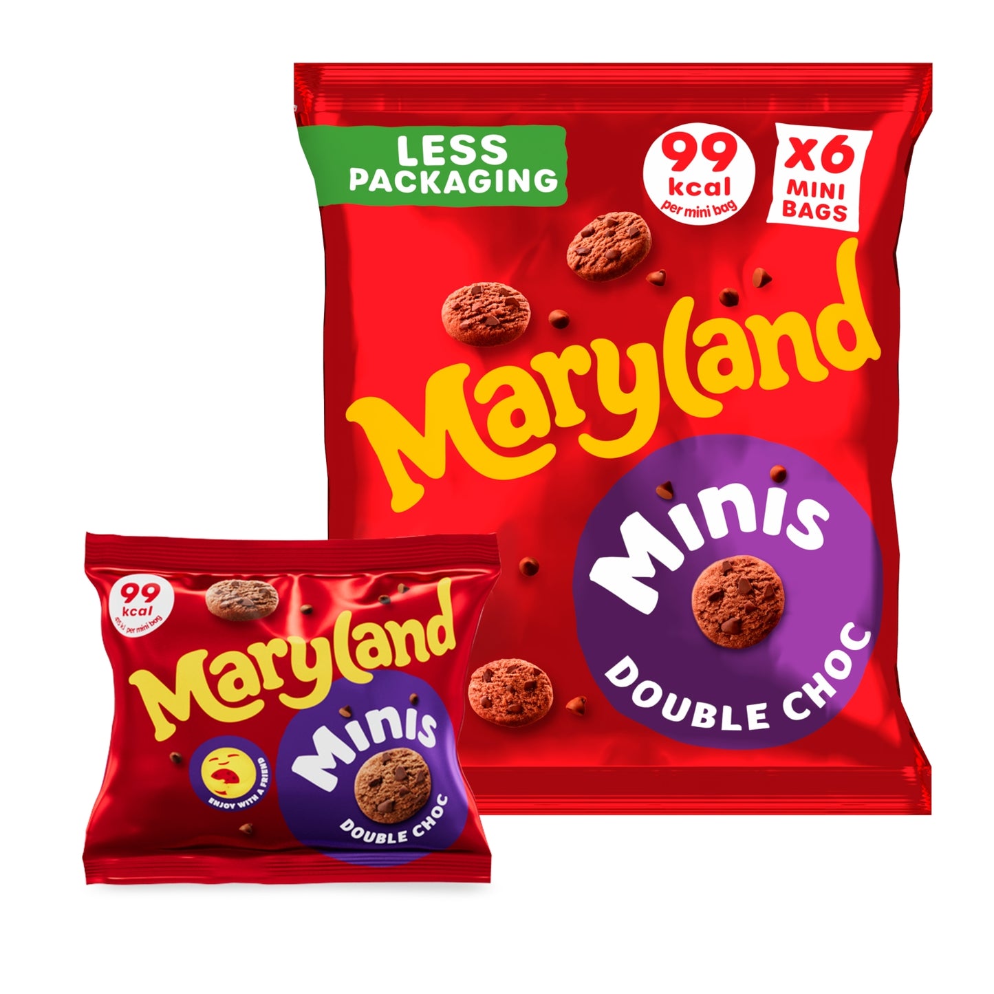Maryland Cookies Minis Double Chocolate 6 Multipacks