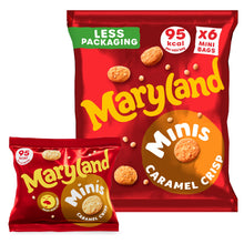 Maryland Cookies Minis Caramel Crisp 6 Multipacks
