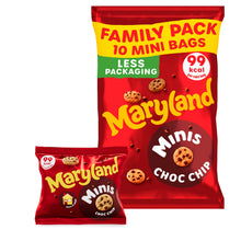 Maryland Cookies Minis Chocolate Chip 10 Multipacks