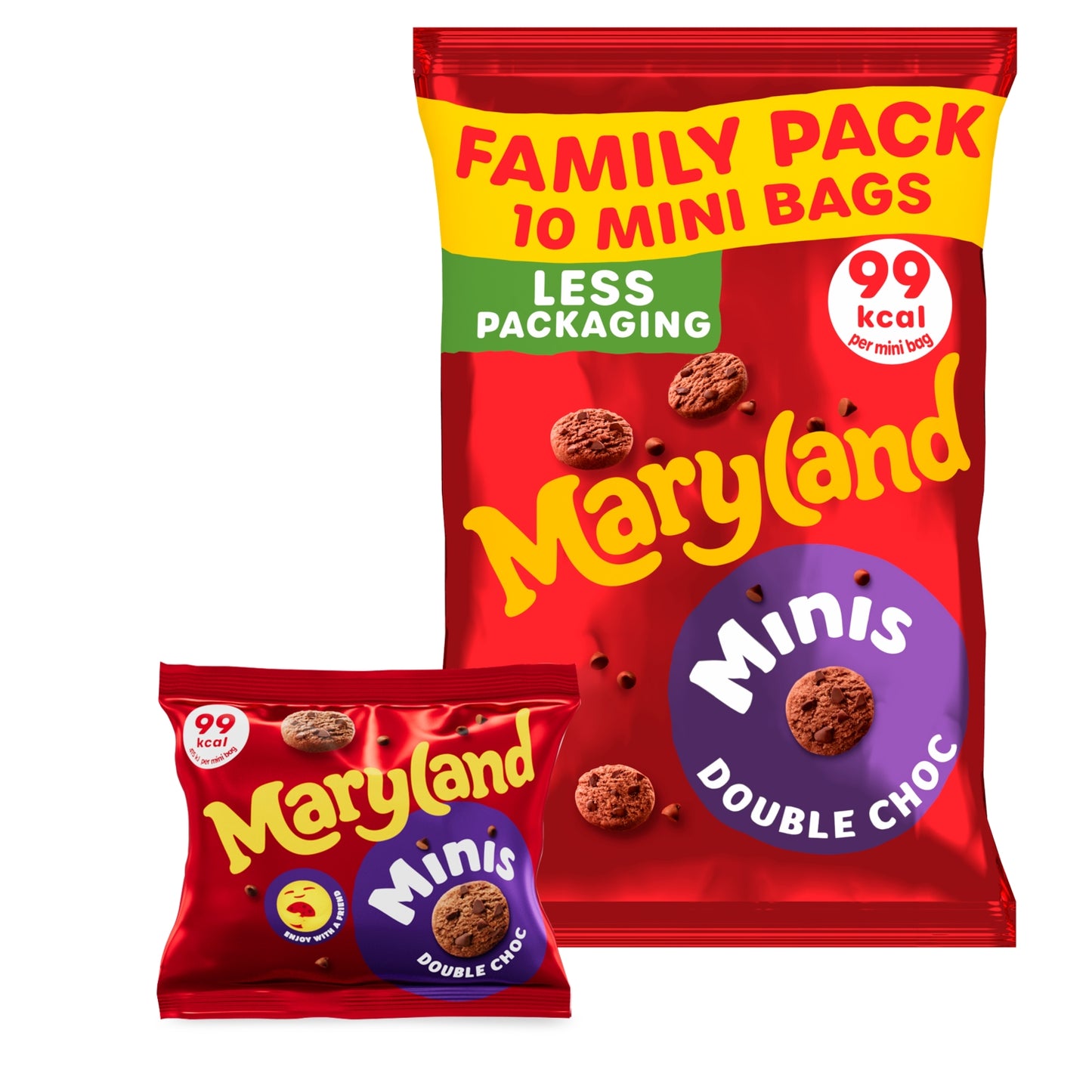 Maryland Cookies Minis Double Chocolate 10 Multipacks