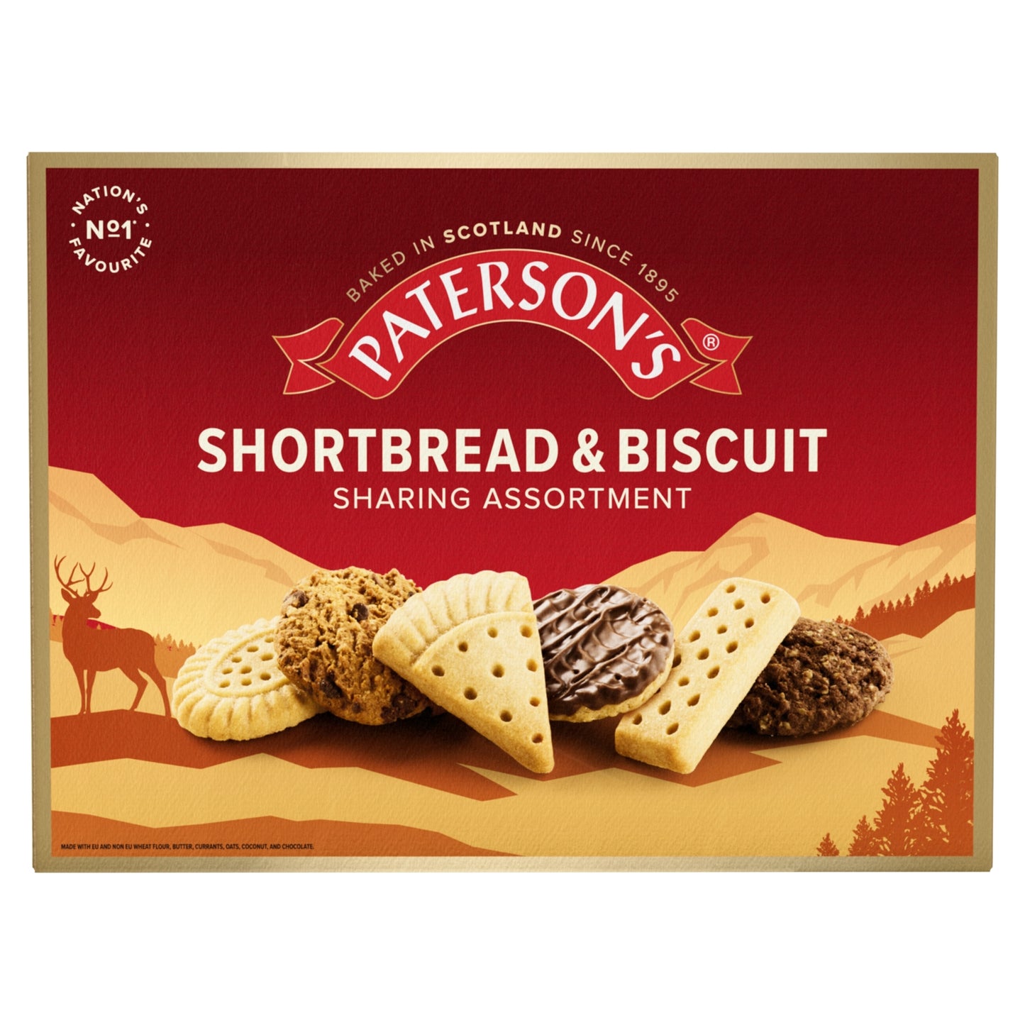 Paterson's Shortbread & Biscuit Sharing Assortment 400g