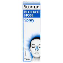 Sudafed Blocked Nose Spray Congestion Relief Lasts Up to 10 Hours 15ml