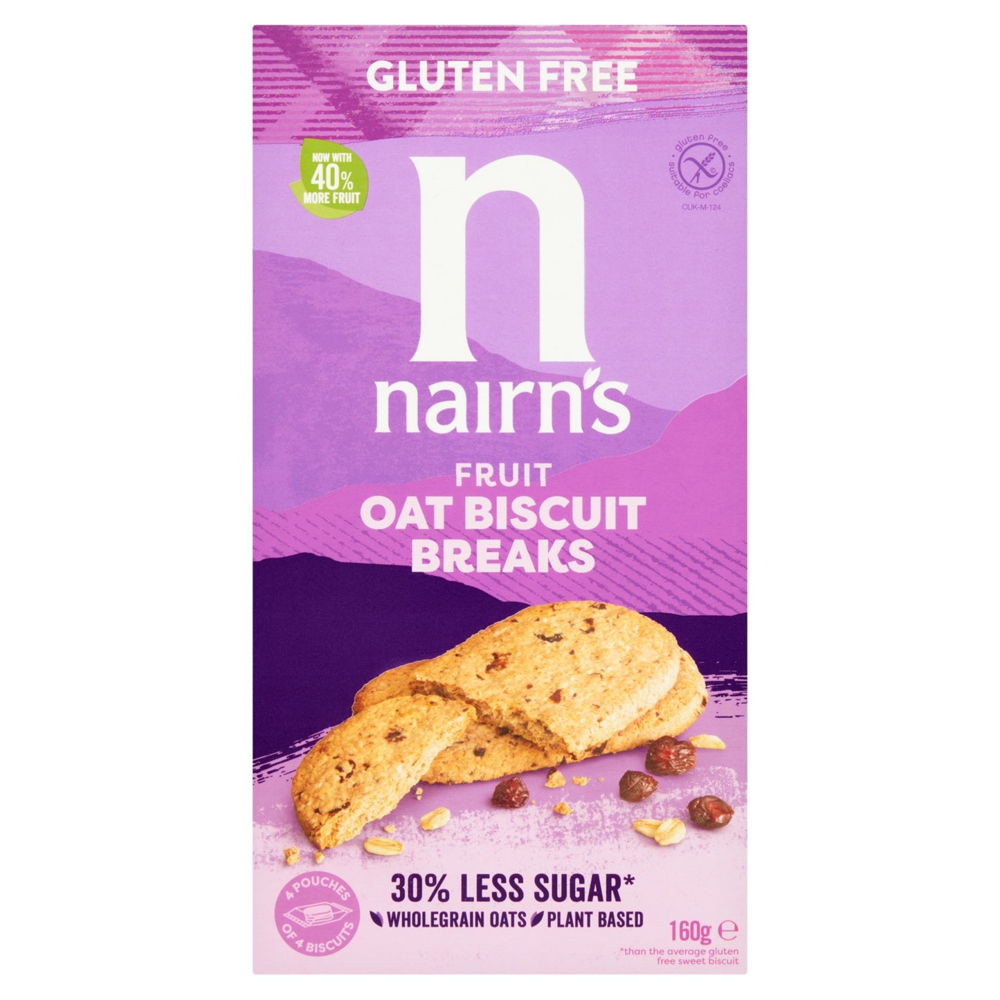 Nairn's Fruit Oat Biscuit Breaks 160g