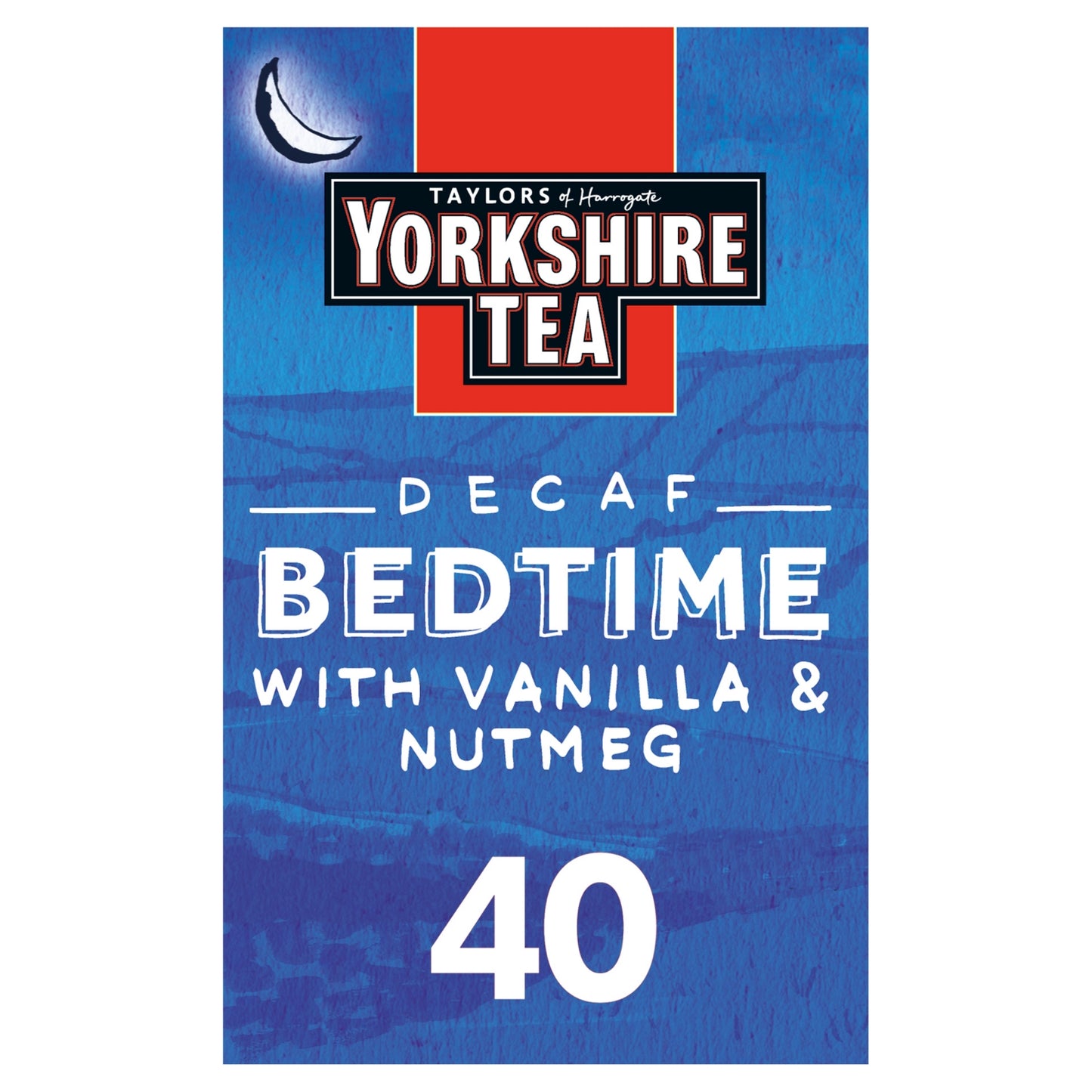 Taylors of Harrogate Yorkshire Tea Decaf Bedtime Brew 40 Tea Bags 100g