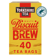 Taylors of Harrogate Yorkshire Tea Malty Biscuit Brew 40 Tea Bags 112g