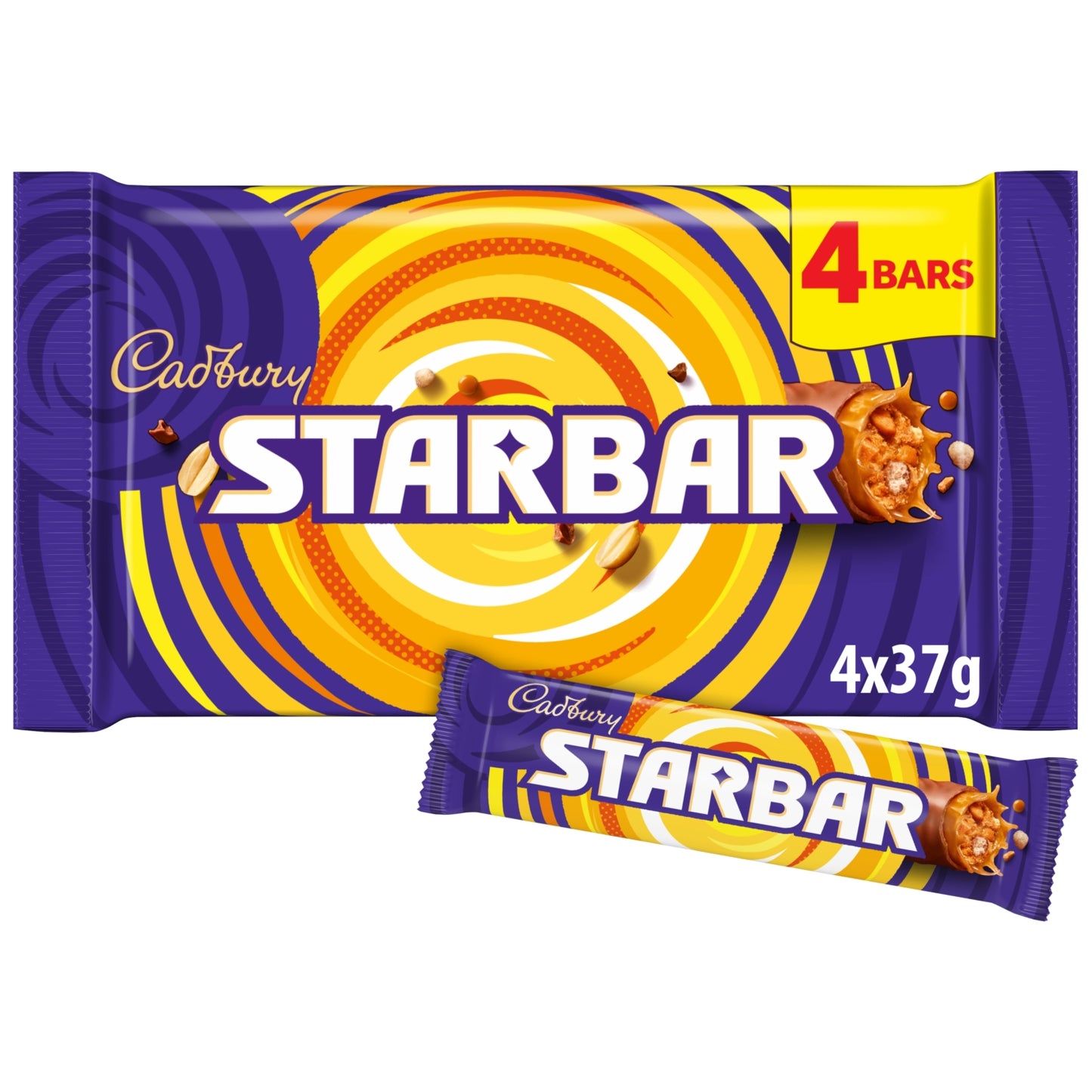 Cadbury Starbar Chocolate 4 Pack Multipack 148g (4 x 37g)