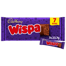 Cadbury Wispa Chocolate Bar 7 Pack Multipack 165.9g (7 x 23.7g)