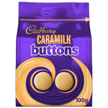 Cadbury Caramilk Golden Caramel Chocolate Buttons Bag 100g