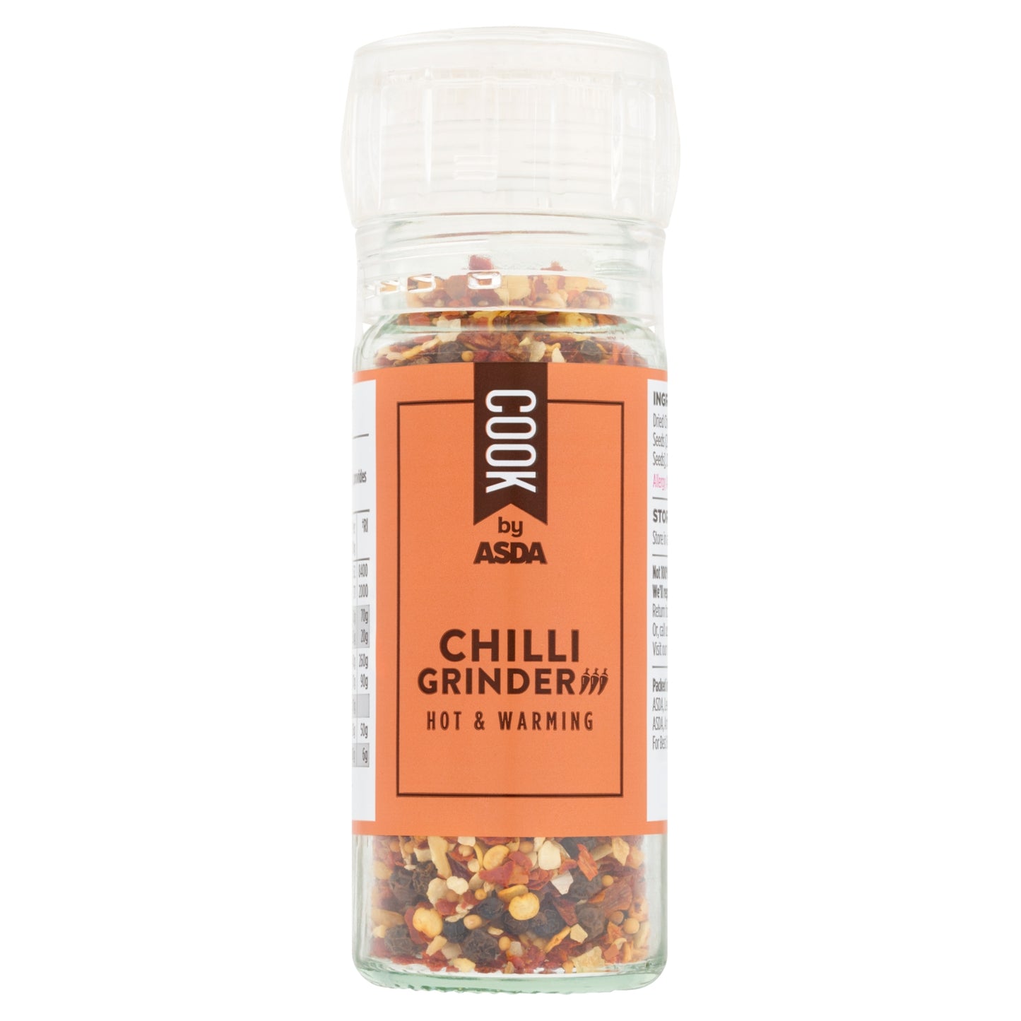 COOK by ASDA Cook Chilli Grinder 44g