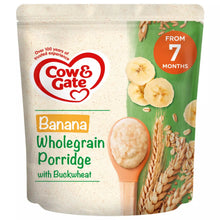 Cow & Gate Banana Wholegrain Porridge Baby Cereal 200g