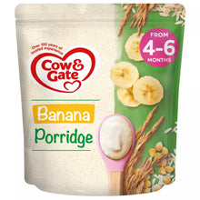 Cow & Gate Banana Porridge Baby Cereal From 4-6 Months+, 125 g