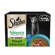 Sheba Nature's Collection Adult Wet Cat Food Mixed Selection Gravy 8x85g Tray