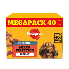 Pedigree Senior Wet Dog Food Mixed Selection In Jelly 40 x 100g Pouch