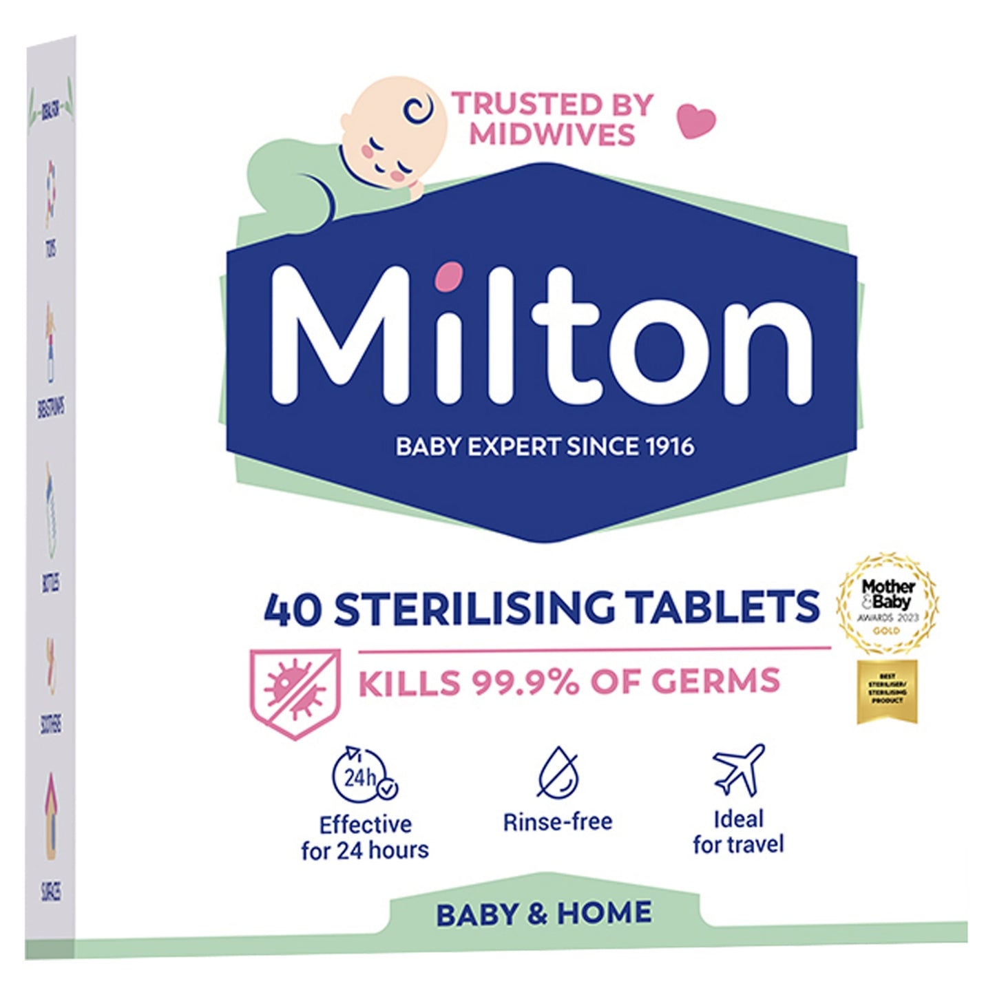 Milton 40 Sterilising Tablets 160g