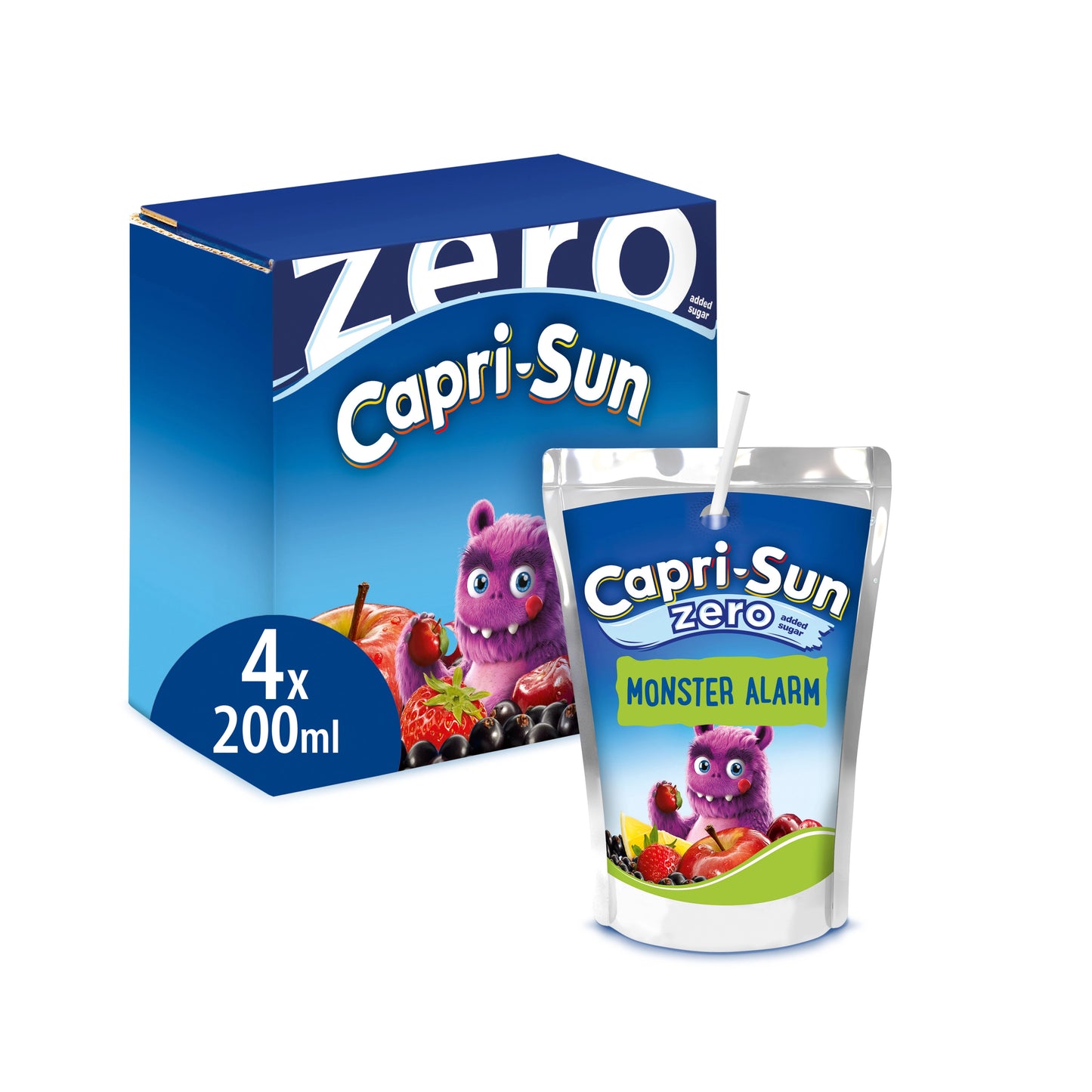 Zero Monster Alarm 4x200ml Kids' Juice Drink
