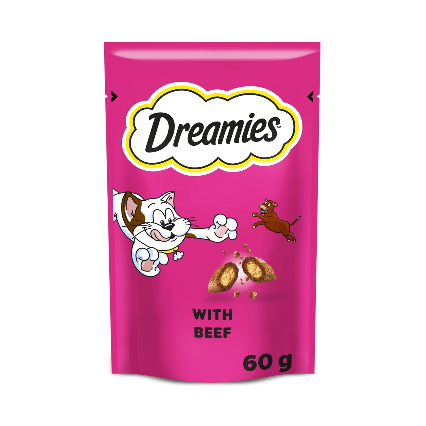 Dreamies DREAMIES Cat Treat Biscuits With Beef Flavour 60g