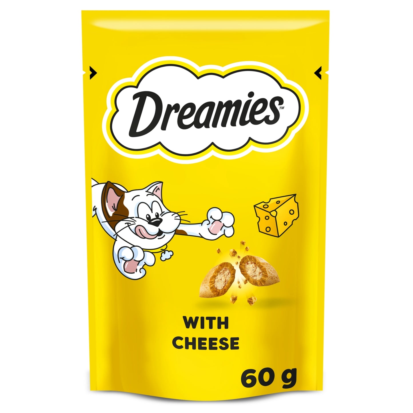 Dreamies Cat Treat Biscuits with Cheese 60g