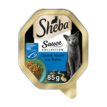 Sheba ® Sauce Collection Adult Wet Cat Food Sauce Lover with Tuna 85g Tray