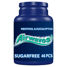 Wrigley's Menthol & Eucalyptus Sugar Free Chewing Gum Bottle 46 Pieces