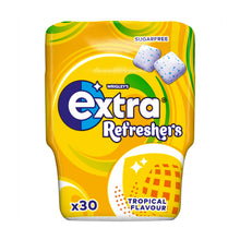Wrigley's Extra Refreshers Tropical Flavour Sugarfree Chewing Gum Bottle 30 Pieces
