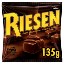 Riesen Dark Chocolate - Chewy Toffee 135g
