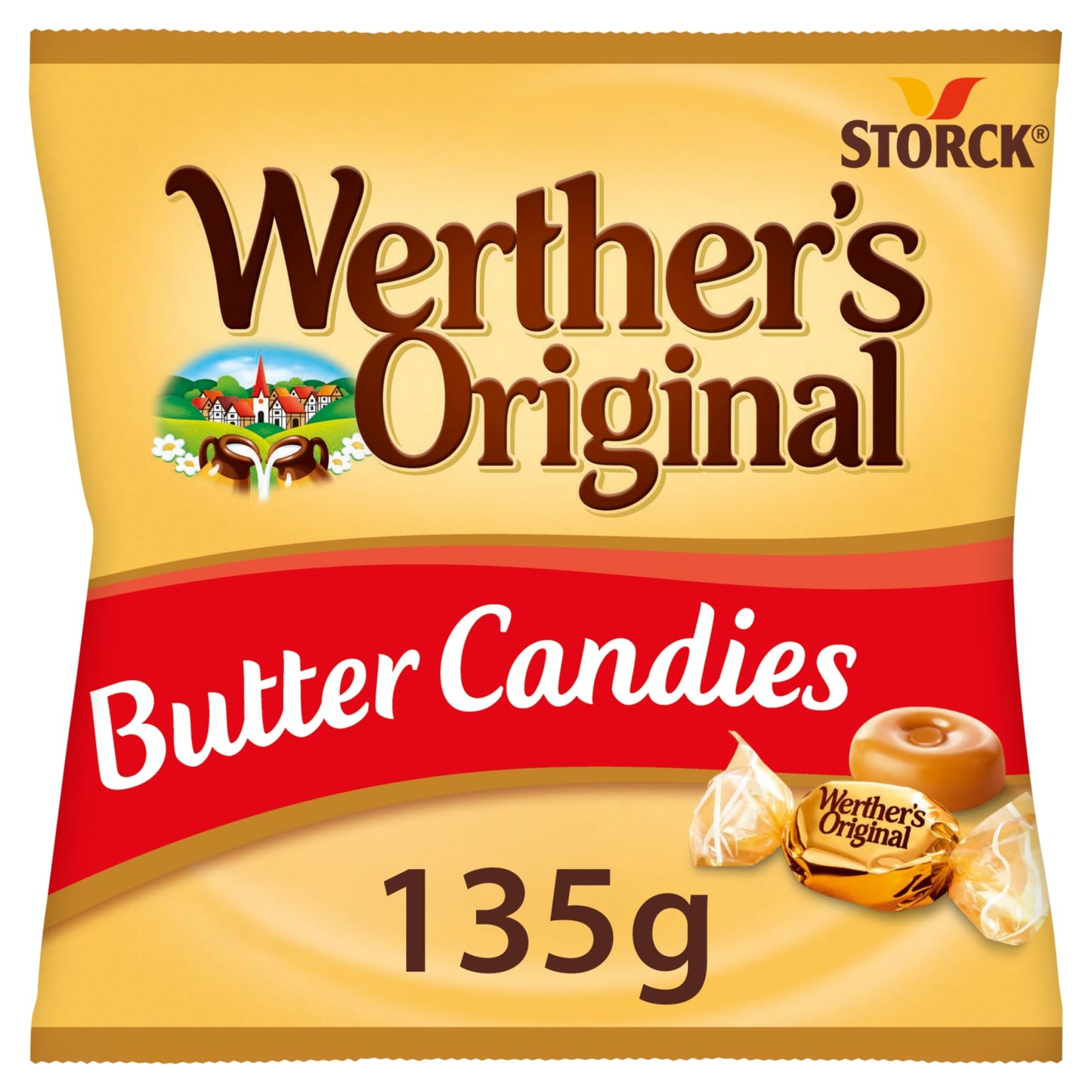 Werthers Butter Candies 135g