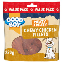 Good Boy Meaty Treaty Chewy Chicken Fillets 220g