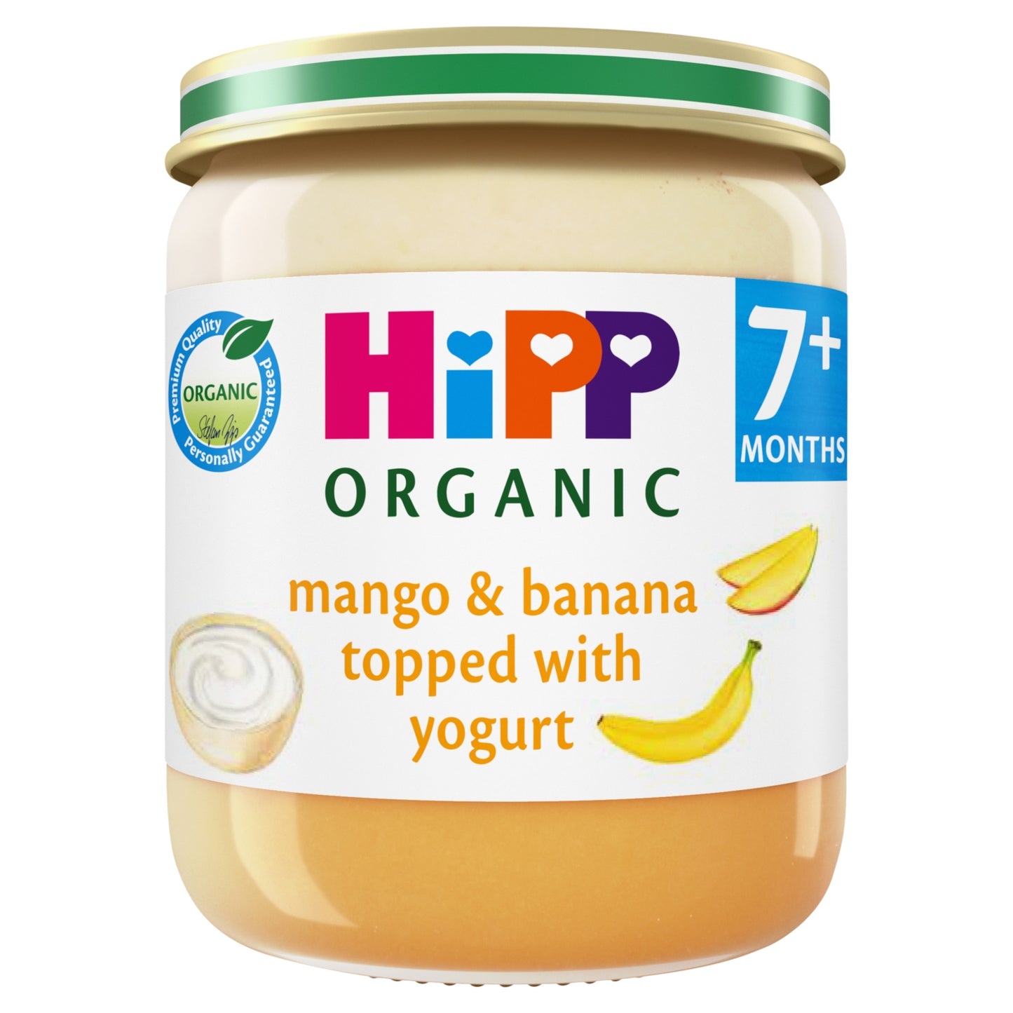HiPP Organic Mango & Banana Topped with Yogurt 7+ Months 160g