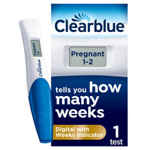 Clearblue Pregnancy Test Digital with Weeks Indicator, 1 Test