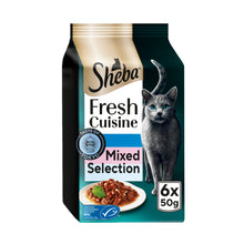 Sheba ® Fresh Cuisine Taste of Tokyo Wet Cat Food Fish in Gravy 6x50g Pouch