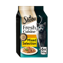 Sheba ® Fresh Cusine Taste of Rome Wet Cat Food Poultry in Gravy 6x50g Pouch