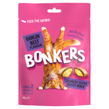 Bonkers Cat Treats Dry Bangin' Beef Flavour 2.1 oz / 60 g