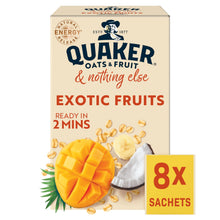 Quaker Oats & Fruit with Exotic Fruits 8 Porridge Sachets (264g)
