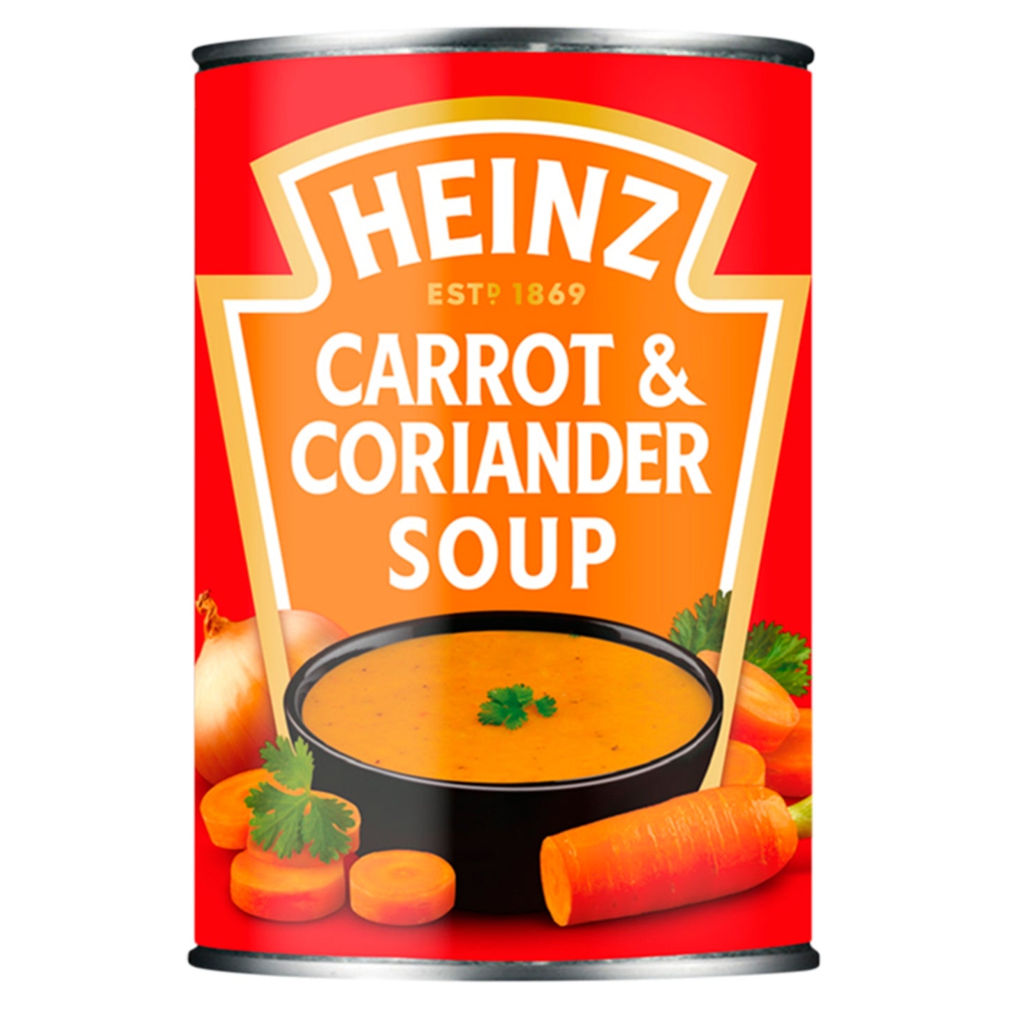 Heinz Carrot & Coriander Tinned Soup 400g
