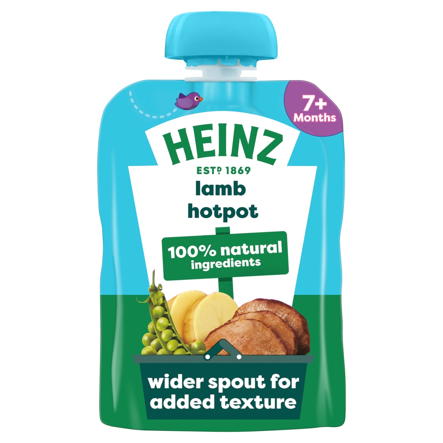Heinz Lamb Hot Pot Baby Food Pouch 7+ Months 130g