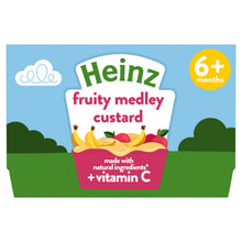 Heinz Fruity Medley Custard Pots 6+ Months 4 x 100g Baby Food