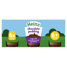 Heinz By Nature Chocolate Pudding 6+ Months 6 x 120g