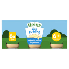 Heinz By Nature Rice Pudding Baby Food Jar Multipack 6+ Months 6 x 120g