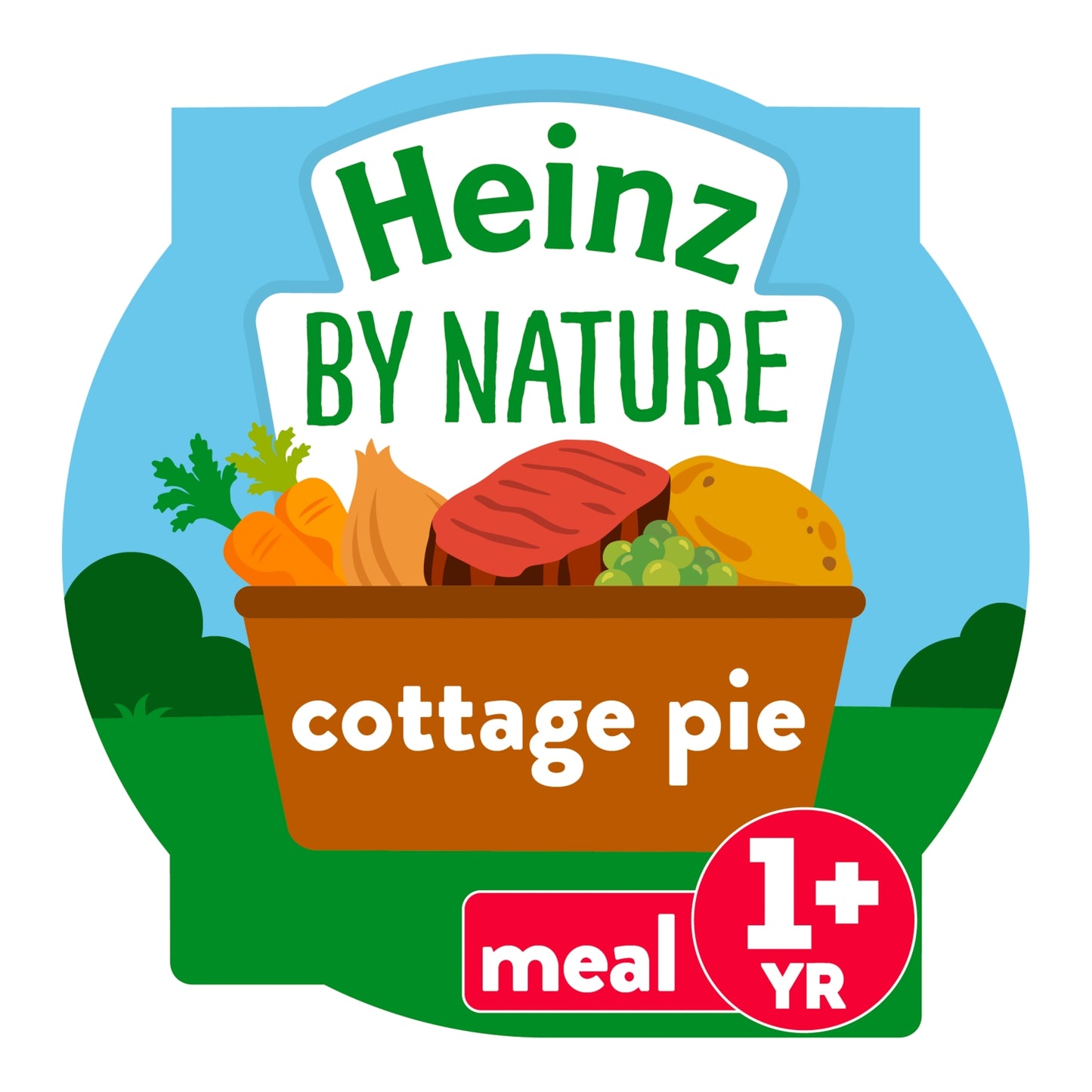 Heinz By Nature Cottage Pie Baby Food Tray 12+ Months 200g