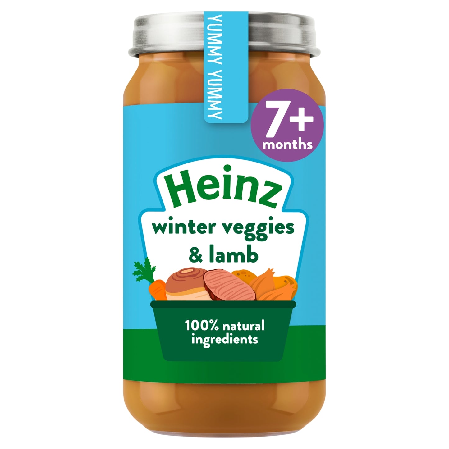 Heinz Winter Veggies & Lamb Baby Food Jar 200g