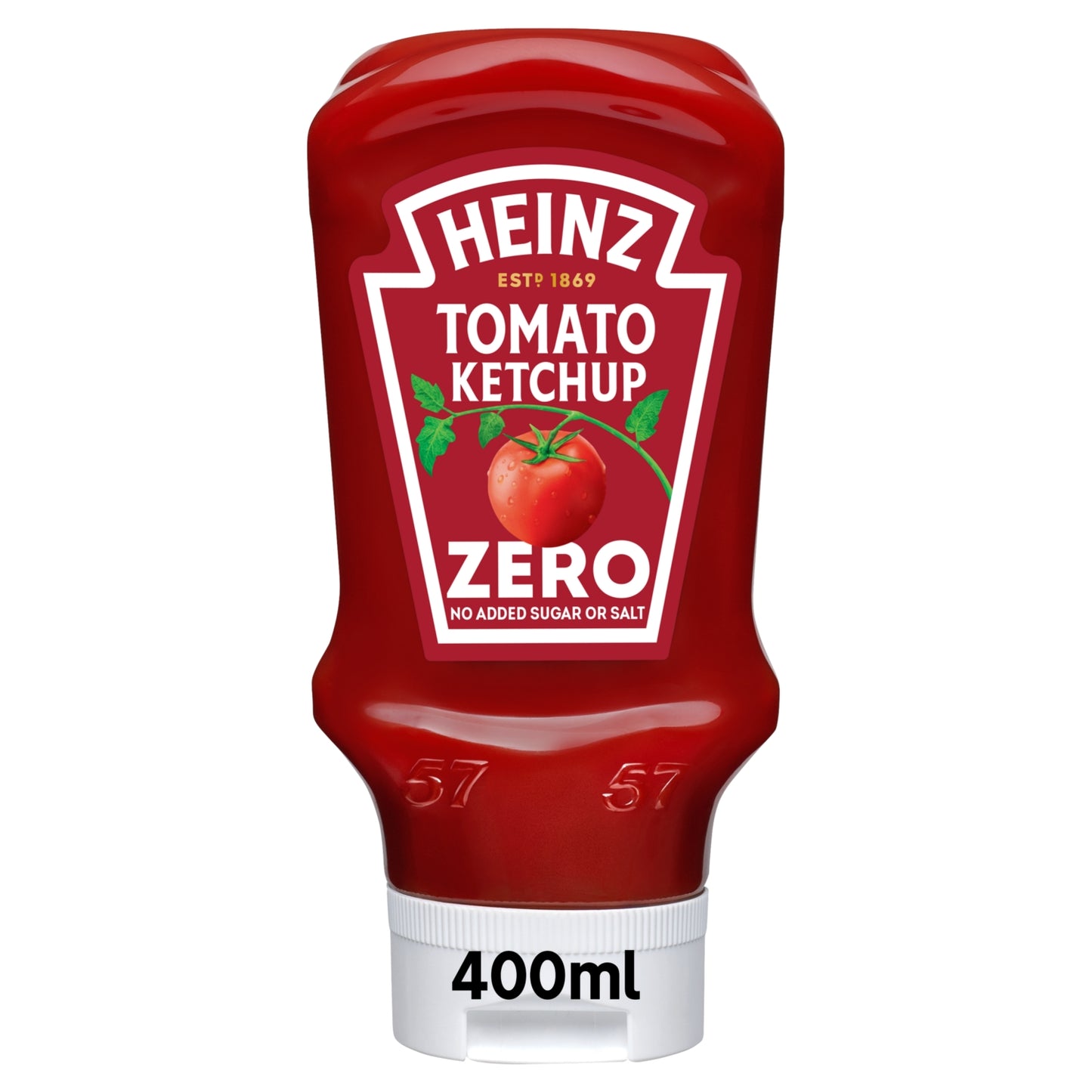 Heinz Tomato Ketchup Zero Added Sugar & Salt 400ml